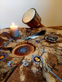 Zeremonien-Tisch/Altar (Foto: Katja Lohmann)